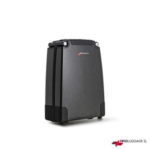 Swiss Luggage, Swiss Luggage The Trolley Fifty Five - 2W Schwarz, The Trolley Fifty Five - 2W Schwarz