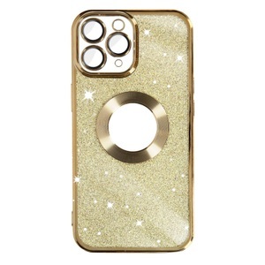 Avizar, Glitter Hülle iPhone 11 Pro Max, Avizar - Glitter Hülle iPhone 11 Pro Max, Gelbgold