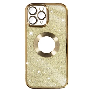 Avizar, Glitter Hülle iPhone 11 Pro Max, Avizar - Glitter Hülle iPhone 11 Pro Max, Gelbgold