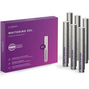 SmilePen, Smilepen Whitening Gel, Smilepen Whitening Gel 6 x 5 ml Zahnbleiche Gel ? Ersatzbürste/Zahnpflege Zubehör