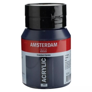 Amsterdam, AMSTERDAM ACRYL 500ML PREUSS.BLAU PH, Talens Acrylfarbe Amsterdam, preussischblau photo, 17725662, (500ml)