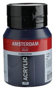 Amsterdam, AMSTERDAM ACRYL 500ML PREUSS.BLAU PH, Talens Acrylfarbe Amsterdam, preussischblau photo, 17725662, (500ml)