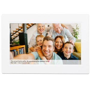 Frameo, FRAMEO PFF-1015W Digitaler Bilderrahmen (10.1 
