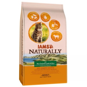 IAMS Naturally, IAMS Naturally Cat Adult Lamb - 2,7 kg, IAMS® Naturally Erwachsene Katze mit Lamm aus Neuseeland & Reis