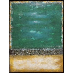Kare Design, Leinwandbild Vista grün 90x120, Leinwandbild Vista grün 90x120