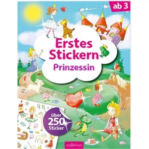 Ars Edition, Ars Edition Erstes Stickern - Prinzessin, Erstes Stickern - Prinzessin