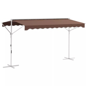 Outsunny, Outsunny - Standmarkise, One Size, Outsunny - Standmarkise, One Size