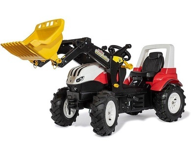 ROLLY TOYS, Rolly Toys - rollyFarmtrac Steyr 6300 Terrus CVT mit Frontlader und Luftbereifung - Alter 3+, 