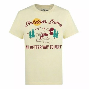 Disney, Outdoor Living Tshirt Damen Gelb M, Disney - Outdoor Living TShirt, für Damen, Gelb, Größe M