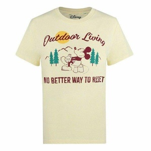 Disney, Outdoor Living Tshirt Damen Gelb M, Disney - Outdoor Living TShirt, für Damen, Gelb, Größe M