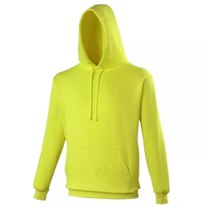 Awdis, AWDIS Kapuzenpullover »Unisex in Neonfarben«, AWDis - Elektrischer Kapuzen-Pullover, für Damen, Gelb, Größe XL
