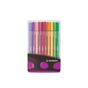 Stabilo, STABILO Filzstifte Pen 68, STABILO Faserstift »Pen 68 Colorpara«, Deckend