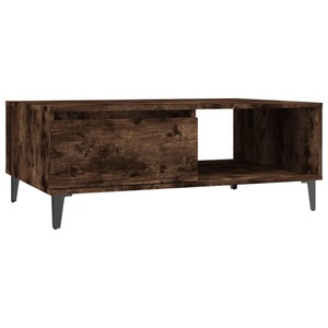 vidaXL, vidaXL Couchtisch Räuchereiche 90x60x35 cm Holzwerkstoff