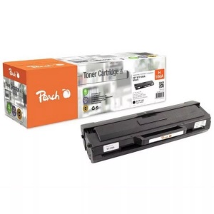 Peach, Peach Tonermodul schwarz kompatibel zu HP 106A, W1106A, Peach HP 106 A Toner bk ersetzt HP No. 106A, W1106A für z.B. HP Laser 107 a, HP Laser 107 r, HP Laser 107, HP Laser 107 w, HP Laser MFP 130