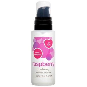 Lovehoney, Lovehoney Raspberry Lubricant 100ml, Lovehoney Raspberry Gleitgel Mit Geschmack - Amorana