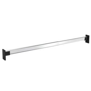 vidaXL, vidaXL Teleskop-Kleiderstangen 2 Stk. Silbern 58-100 cm