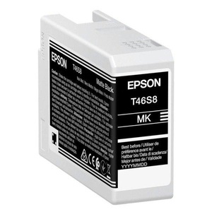 Epson, Epson Tintenpatrone T46S800 matte black, Epson Tintenpatrone, matte schwarz, SureColor SC-P700, T46S800, (26ml)