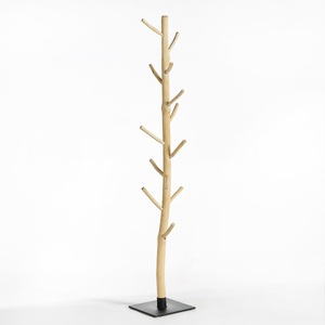 AM.PM, Garderobe aus Teakholz ''Nasaliser'', AM.PM - Garderobenständer Nasaliser, One Size, Beige