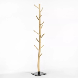 AM.PM, Garderobe aus Teakholz ''Nasaliser'', AM.PM - Garderobenständer Nasaliser, One Size, Beige