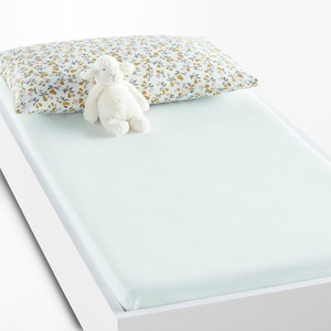 LA REDOUTE INTERIEURS, Fixleintuch für Babys Poire Fixleintuch für Babys Poire, La Redoute Intérieurs - Fixleintuch für Babys Poire, 70x140 cm, Blau