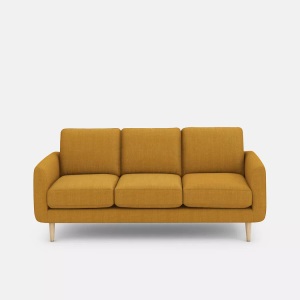 LA REDOUTE INTERIEURS, 3-Sitzer-Sofa Jimi 3-Sitzer-Sofa Jimi, La Redoute Intérieurs - 3-Sitzer-Sofa Jimi, 3P, Gelb
