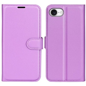 Cover-Discount, Cover-Discount - iPhone 16e Leder Etui Hülle, Violett