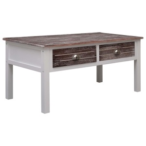 Diverse Hardware, Couchtisch Braun 100 x 50 x 45 cm Holz