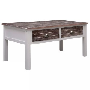 Diverse Hardware, Couchtisch Braun 100 x 50 x 45 cm Holz