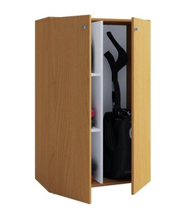 VCM, Holz Besenschrank Staubsauger Putzschrank Haushaltsschrank Drehtüren Lona L Holz Besenschrank Staubsauger Putzschrank Haushaltsschrank Drehtüren Lona L, VCM - Holz Besenschrank Staubsauger Putzschrank Haushaltsschrank Drehtüren Lona L, 70 CM, Buche