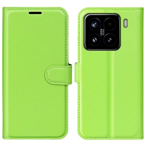 Cover-Discount, Cover-Discount - Xiaomi 15 Leder Etui Hülle, Grün