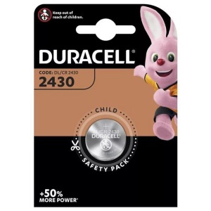 undefined, DURACELL Knopfbatterie Lithium 3V DUR030398 DL 2430 285 mAh, Duracell Knopfbatterie Lithium, 3V, 285mAh, DL 2430, DUR030398