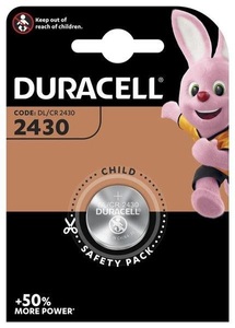 undefined, DURACELL Knopfbatterie Lithium 3V DUR030398 DL 2430 285 mAh, Duracell Knopfbatterie Lithium, 3V, 285mAh, DL 2430, DUR030398