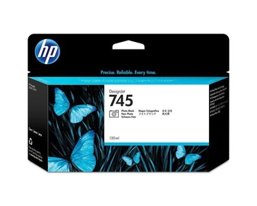 Hewlett-Packard, Hewlett-Packard HP Tinte Nr. 745 (F9J98A) Photo, Hewlett Packard Tintenpatrone, foto schwarz, No.745, F9J98A, (130ml)