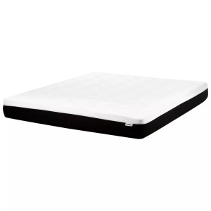 Beliani, Matratze aus Memory Schaum SPONGY Matratze aus Memory Schaum SPONGY, Beliani - Gel-Memory-Schaummatratze aus PU-Schaum SPONGY Hart (H3), 180x200 cm, Weiss Bunt