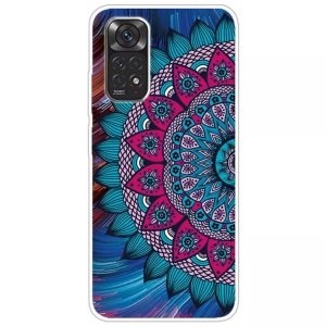 Cover-Discount, Xiaomi Redmi Note 11 Pro / 12 Pro - Softes Silikon Case Mandala, Cover-Discount - Xiaomi Redmi Note 11 Pro / 12 Softes Silikon Case, Weiss