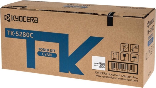 Kyocera, Kyocera Toner TK-5280C 1T02TWCNL0 Original Cyan 11000 Seiten, Toner cyan TK-5280C