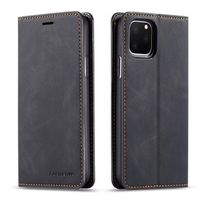 Cover-Discount, iPhone 11 Pro Max - Vintage Flip Case in Wildleder Optik, Cover-Discount - iPhone 11 Pro Max Vintage Flip Case Wildleder Optik, Weiss