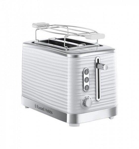 RUSSELL HOBBS, Russell Hobbs Inspire - Toaster (Weiss/Chrom), Russell Hobbs Inspire 24370-56 Toaster weiss
