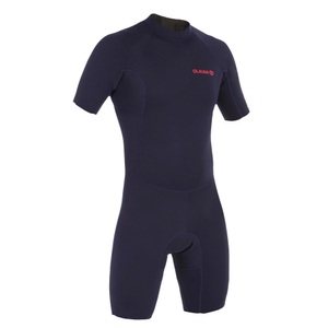 OLAIAN, Neoprenanzug Surfen Shorty 100 Neopren 1,5mm Herren Marineblau Herren Schwarz XS, OLAIAN - Kurzer Neoprenanzug SRTY100, für Herren, Schwarz, Größe XS