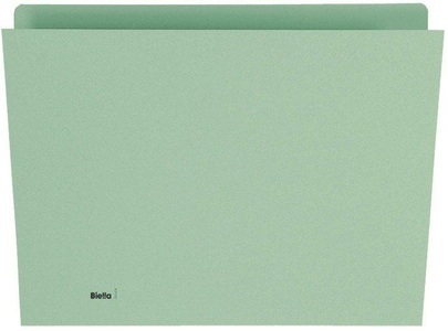 Biella, Biella - Einlagemappe A4 240 gm², 100 Stück, Grün, Biella Einlagemappe A4 240 gm², 100 Stück, Grün