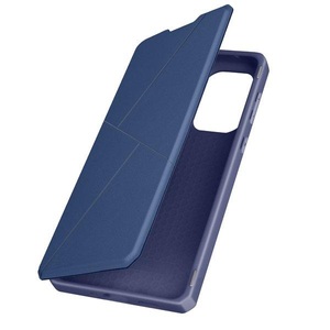 Dux Ducis, Dux Ducis - Samsung Galaxy A33 5G Magnet Flip Wallet Cover Leder Tasche Geometrisches Design - Blau, 