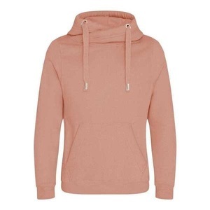 Awdis, Cross Neck Kapuzenpullover Unisex Pink S, AWDis - Cross Neck Kapuzenpullover, für Herren, Pink, Größe S