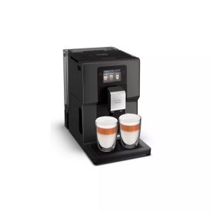 Krups, KRUPS EA872BCH Intuition Preference - Kaffeevollautomat (Grau/Schwarz), Krups EA872BCH Intuition Preference Kaffeemaschine Vollautomat grau
