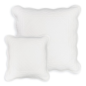 LA REDOUTE INTERIEURS, Gesteppter Kissenbezug SCENARIO, Baumwolle, La Redoute Intérieurs - Gesteppter Kissenbezug Scenario aus Baumwolle, 40 x cm, Weiss