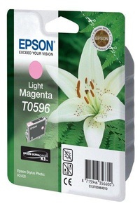 Epson, Original Tintenpatrone light magenta Epson T059640, Epson Tintenpatrone, hell-rot, C13T05964010
