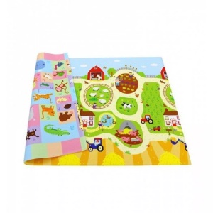 Baby Care, BABY CARE Spielmatte large Busy Farm 210x140 cm, BABY CARE Busy Farm, 210 x 140 cm