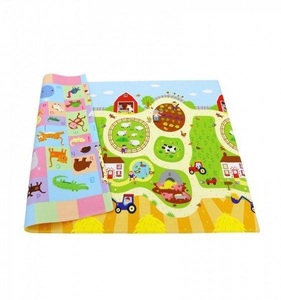 Baby Care, BABY CARE Spielmatte large Busy Farm 210x140 cm, BABY CARE Busy Farm, 210 x 140 cm