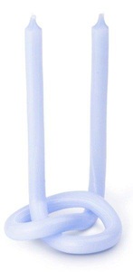 Knot Candles, Knot Kerze Lavendel Hell Unisex Violett ONE SIZE, Knot Candles - Kerze Lavendel hell, One Size, Violett