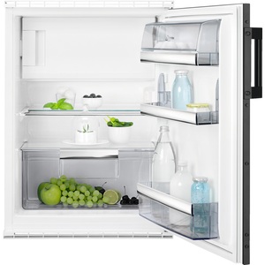 Electrolux, Electrolux EK136SRSW Kühlschrank Schwarz, Electrolux Einbaukühlschrank EK136SRSW Schwarz, Tür rechts (wechselbar)