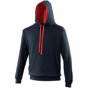 Awdis, Kapuzenpullover Damen Marine L, AWDis - Kapuzenpullover, für Damen, Marine, Größe L